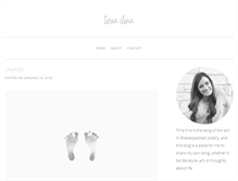 Tablet Screenshot of meaganhearne.com